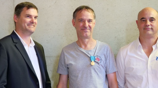 Fabrice Labarrère médaillée de la Jeunesse et Sports